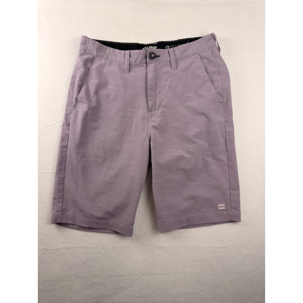 Billabong Crossfire Submersibles Hybrid Shorts Mens 29 Purple Recycler Stretch